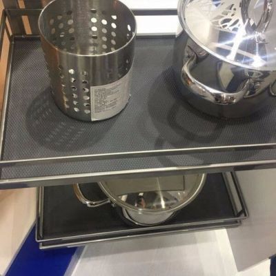 绿彩家居 橱柜拉篮防滑垫可自粘 防水防油垫止滑垫厨房拉篮专用图8