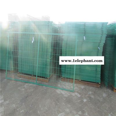 顺旺绿色铁丝围栏 围墙防护网 组装式防护栏图8