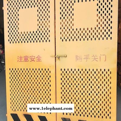 电梯井口防护门 井口防护网 电梯门图3