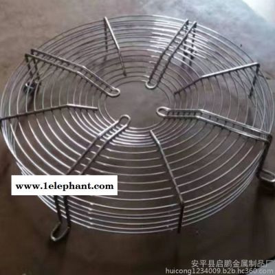 定制空调风机防护网罩 铁丝工业防护罩 轴流风机防护网 风机罩厂家图2