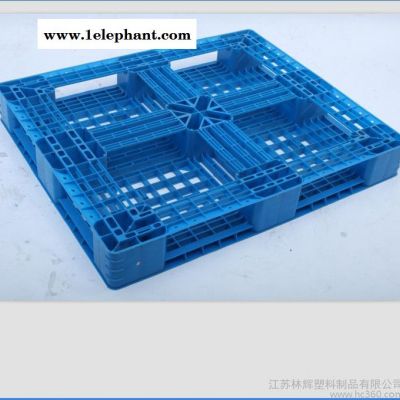 供应江苏常州1210田字型塑料托盘 带防滑垫使用方便图2
