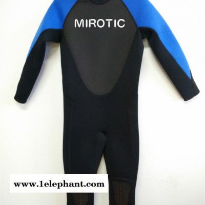 SRCLY002 男士3MM长袖连体冲浪衣潜水服 前胸CR细压纹 膝盖防摩擦图3