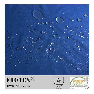 JH景弘全棉16*16  油田消防工作服面料 阻燃防火布 阻燃特氟隆三防方格布图2