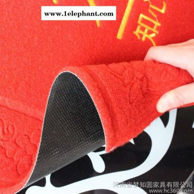 梦知圆地垫卧室脚垫门垫进门客厅门厅吸水脚垫浴室厨房防滑垫绒面图3
