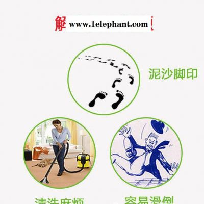 翠绿仿真塑料人造草坪门垫鞋垫地毯防滑垫加厚加密全国包邮图3