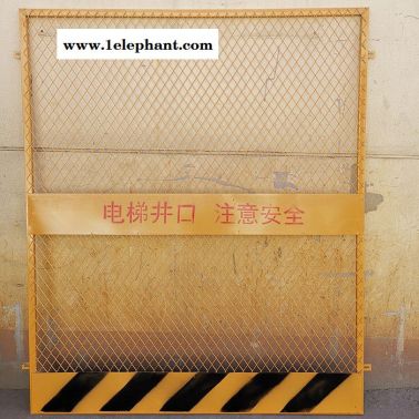 施工安全防护网 井口防护门 冲孔电梯防护门