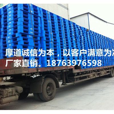 临沂市双龙塑料有限公司供应河北新款内置防滑垫双面塑料托盘1311图5