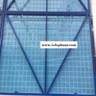 【庆达】 爬架网  爬架钢网片 防护爬架网  爬架冲孔网  爬架防护网厂家图7