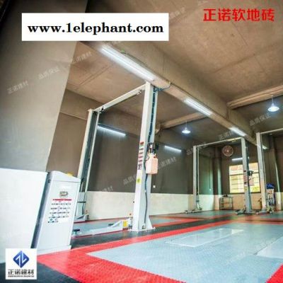 正诺ZN-R400 软地砖车间专用软地砖防滑垫可拼接多功能维修车间软地砖正诺6色软地砖图3