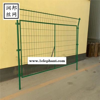 高速公路双边丝护栏网圈地养殖网隔离栅工地防护网围栏图2