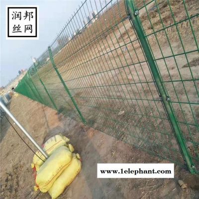 高速公路双边丝护栏网圈地养殖网隔离栅工地防护网围栏图8