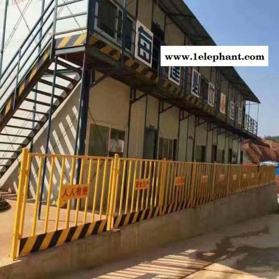 ** 施工基坑护栏 施工基坑围栏 安全临边防护网 基坑临边防护网图1