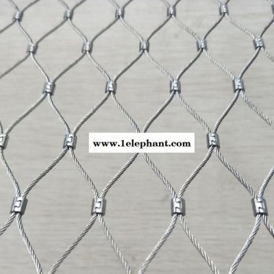 长义 卡扣防护网 动物园防护绳网 养鸟绳网 不锈钢绳网厂家图5