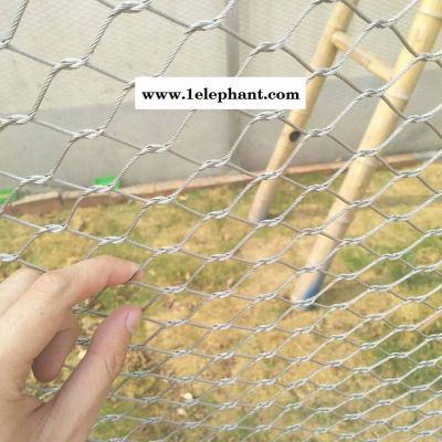 长义 卡扣防护网 动物园防护绳网 养鸟绳网 不锈钢绳网厂家图3