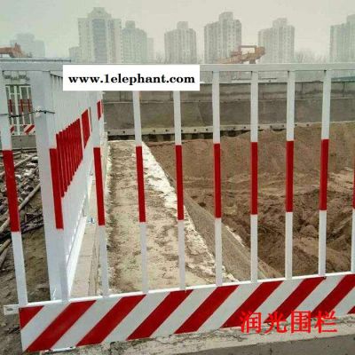 【润光】厂家现货供应 临边防护围挡 建筑施工隔离网 定制基坑护栏 基坑护栏厂家 电梯井口防护网图4