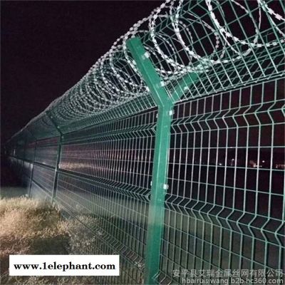 艾瑞AR-JCWJ01 机场Y型安全防护网 机场隔离围网指导安装图2