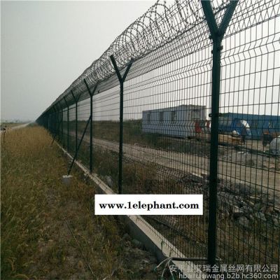 艾瑞AR-JCWJ01 机场Y型安全防护网 机场隔离围网指导安装图3