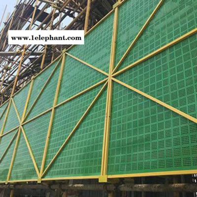 建筑爬架网片 外架钢网片 高层施工防护网 脚手架爬架网图8