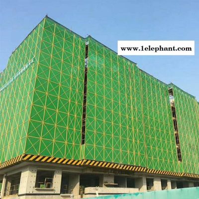 建筑爬架网片 外架钢网片 高层施工防护网 脚手架爬架网图6