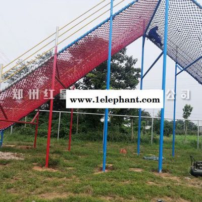 彩虹网防护网吊桥防护防坠网图2