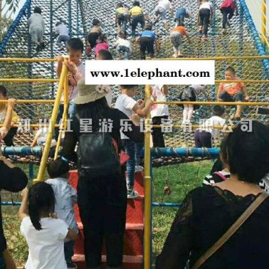 彩虹网防护网吊桥防护防坠网