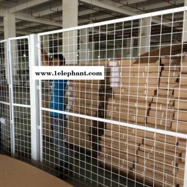 厂家 供应车间隔离网 铁丝网护栏 仓库隔断围栏网  室内设备防护网 可提供安装