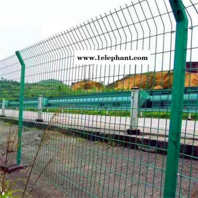 标誉 常年现货 浸塑高铁防护网 框架护栏网 铁路护栏网 国标质量图2