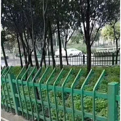 禄基生产园林防护 园林防护网 市政围栏 铁艺栅栏 锌钢护栏图4