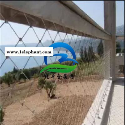 乾卓金属网 高空防坠物安全网 钢丝网 楼梯护栏网 阳光房防砸网 工程防护网图8