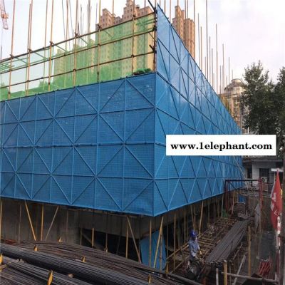 润邦供应 建筑爬架网 工地爬架网防护网 高层施工爬架网 米字型爬架网 高层防护网图7