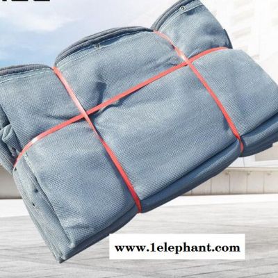 【锦泽】银灰色安全网 外墙防护网 国标网  绿色防护网 建筑阻燃安全网 安全网  建筑密目安全网图4