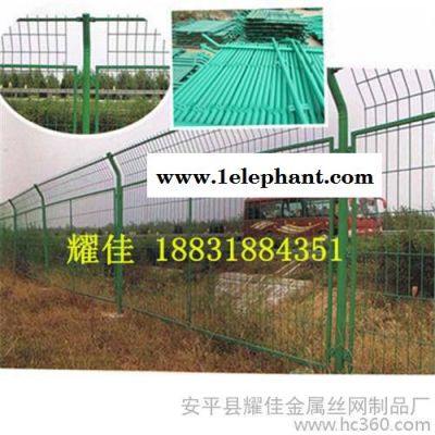 供应耀佳框架护栏网 公路护栏 围栏网 铁丝网 防护网 金属网 小区护栏 围墙 边坡防护网 铁丝围栏图2