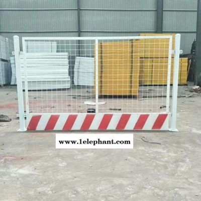 郑州基坑护栏 井口防护网 基坑护栏 道路隔离警示护栏 基坑护栏网现货图3