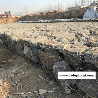 嘉恩 浸塑格宾笼 护坡宾格网 景观防护网 格宾网箱图3
