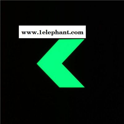 自发光地砖紧急出口玻璃地标 圆形钢化蓄光玻璃自发光地砖逃生疏散指示图2