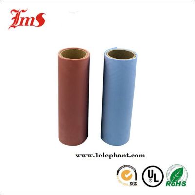 供应0.3mm*300mm*50一卷矽胶布_导热矽胶布_导热绝缘矽胶布图1