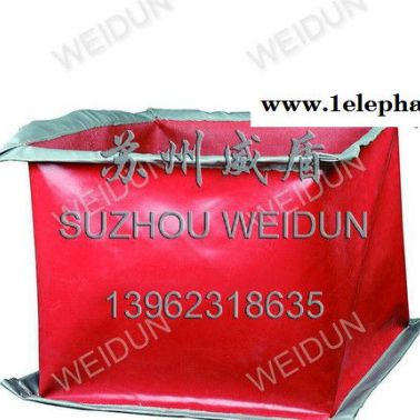 红色双面钢丝硅胶布，硅玻钛金风机软连接专用硅胶布1.5MM氟胶布