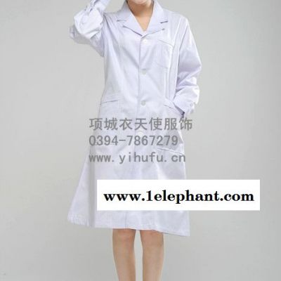 供应药店工作服 医生长袖 白大褂美容服 冬装医师服 女实验室服装大夫图3