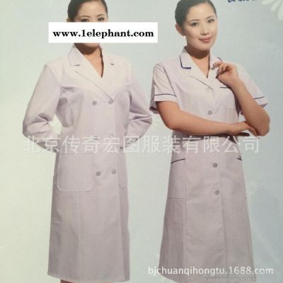 北京厂家供应医护服装/白大褂实验室白大褂医生服护士服 可印字绣字图3