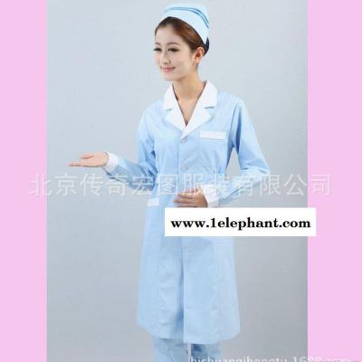 北京厂家供应医护服装/白大褂实验室白大褂医生服护士服 可印字绣字图2