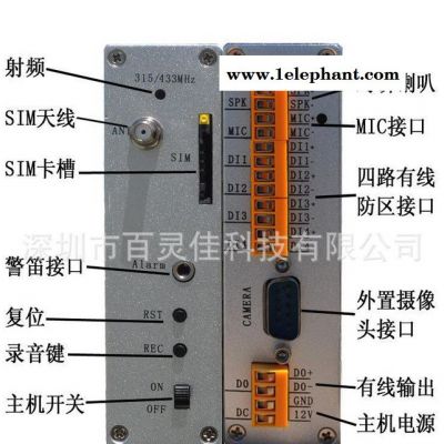 家庭防盗彩信报警器、彩信报警报警主机、室内GSM彩信报警器图2