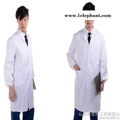 专业 高品质加厚白大褂医生服 耐用 气质 美观 实验服 医师服图2