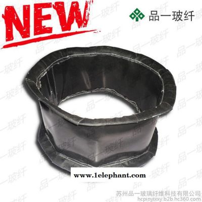 耐高温软连接 排烟风机软接头 硅钛防火软接头 柔性软节 硅胶布软连接 硅橡胶玻纤布软接头图3