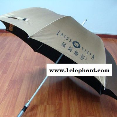 恒江伞业提供品质好 HJ-007 大拉簧金胶布高尔夫礼品伞图3