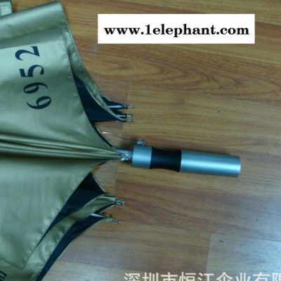 恒江伞业 订做 HJ-006 高品质广告伞大拉簧金胶布高尔夫伞图2