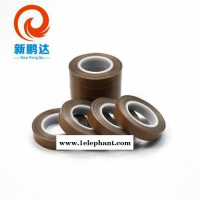 新鹏达铁氟龙胶带 耐高温耐磨胶布 不同宽度任意分切 特氟龙高温布胶带 封口机胶带图4