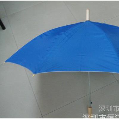 雨伞订制 HJ-00097 镀铬镀锌槽银胶布自动伞图2