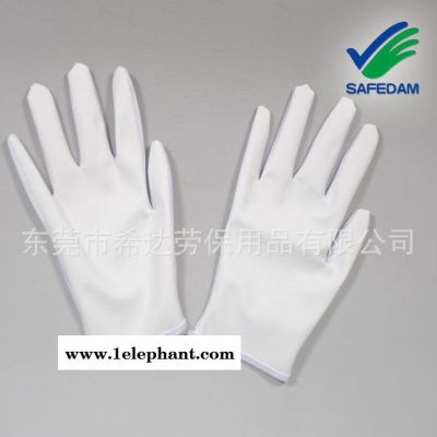 PU涂层过胶布防静电手套高品质电子厂专用无硫耐酸碱作业防护手图3