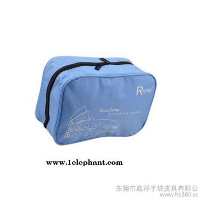 新款化妆袋化妆品收纳包手提旅行洗漱包涤纶化妆包图2