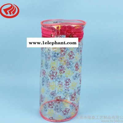 定制印刷pvc透明化妆洗漱包韩国新款香化妆包图2